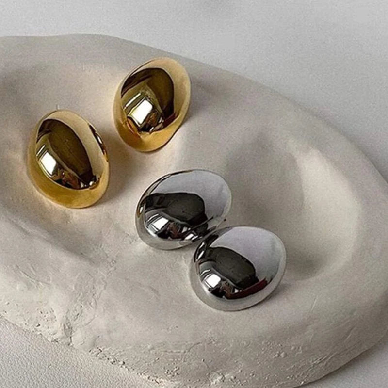 Showing geometric design and metal finish