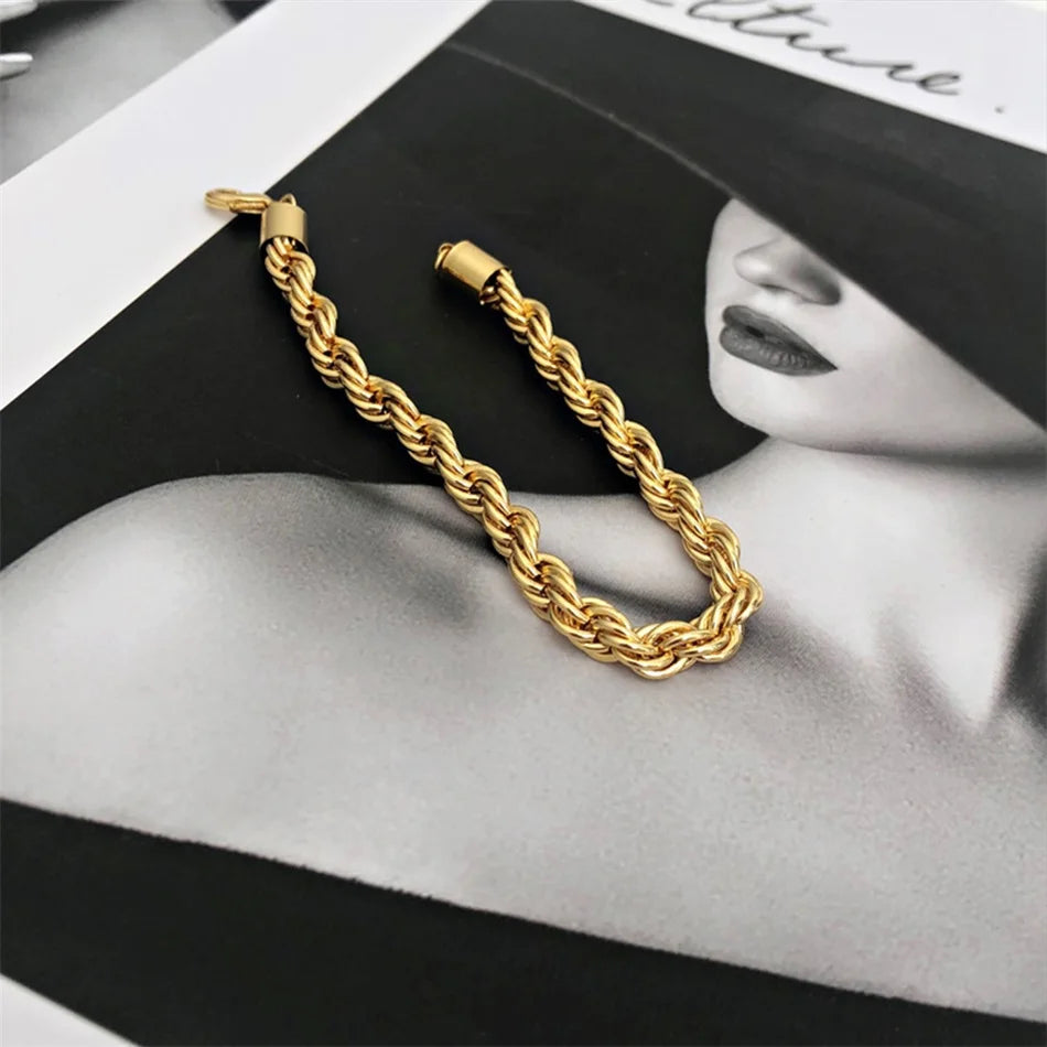 Women stackable geometric bracelet by Allure & Aura