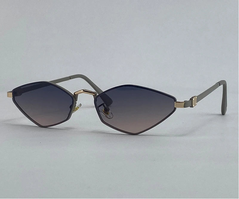 Valkyrie sunglasses in gray and orange gradient lenses
