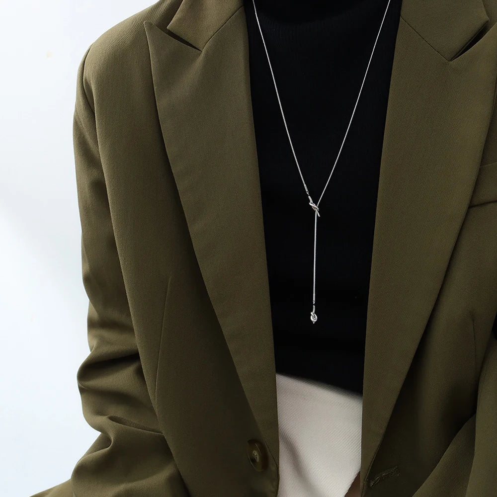 Elegant layering pendant necklace by Allure & Aura