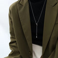 Elegant layering pendant necklace by Allure & Aura